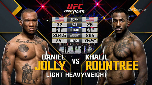 Daniel Jolly contre Khalil Rountree