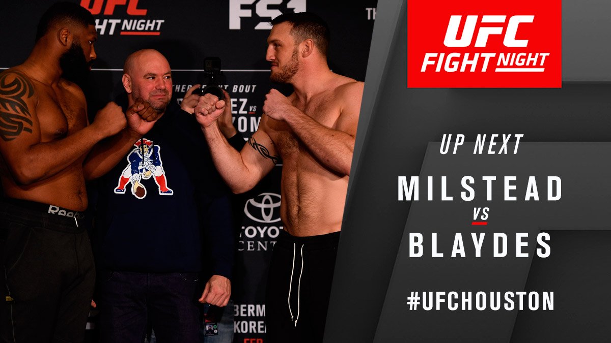 Adam Milstead contre Curtis Blaydes