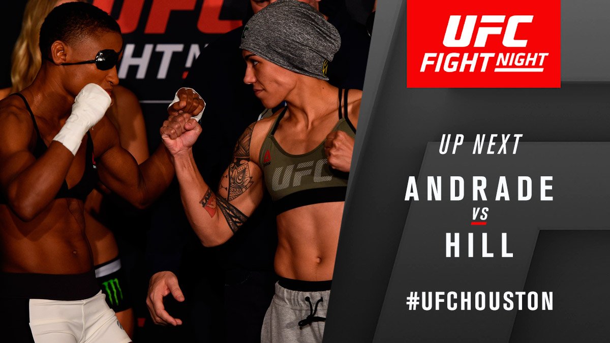 Jessica Andrade contre Angela Hill