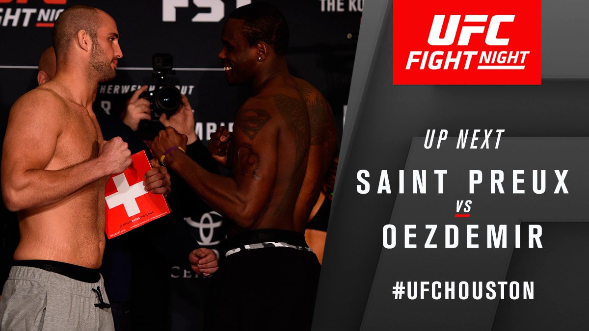 Ovince St. Preux contre Volkan Oezdemir