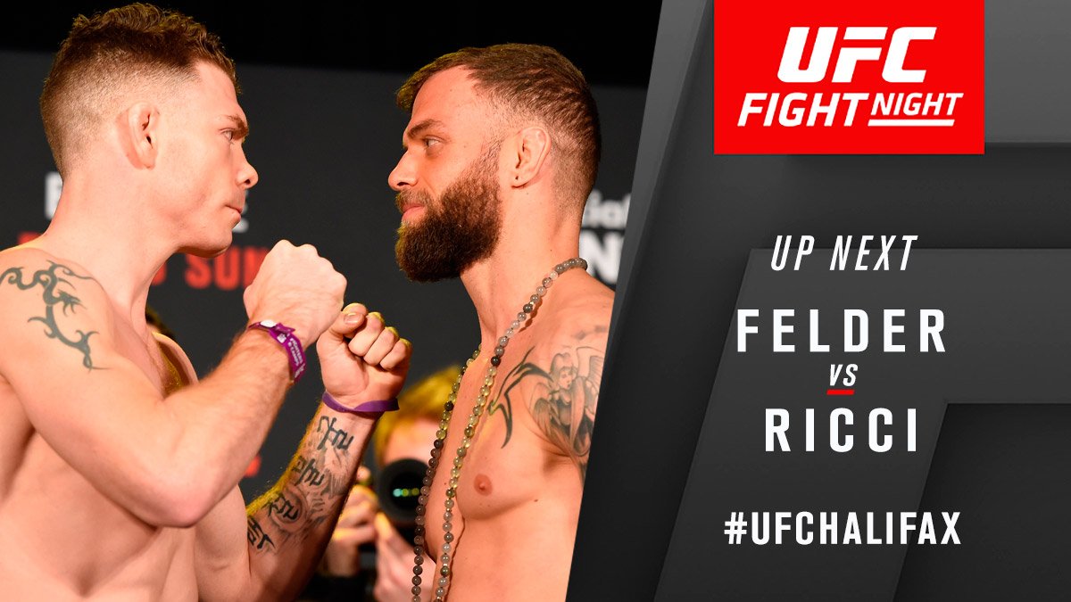 Paul Felder contre Alessandro Ricci