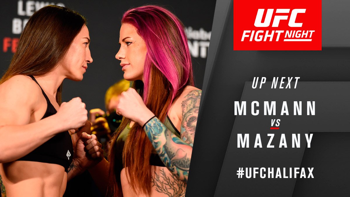 Sara McMann contre Gina Mazany