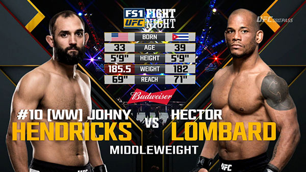 Johny Hendricks contre Hector Lombard