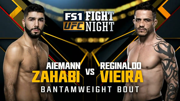 Aiemann Zahabi contre Reginaldo Vieira