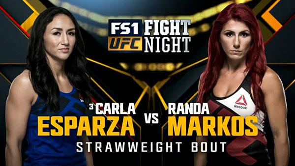 Carla Esparza contre Randa Markos