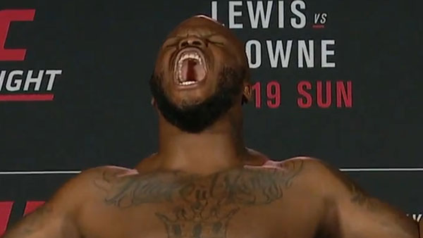 Derrick Lewis contre Travis Browne