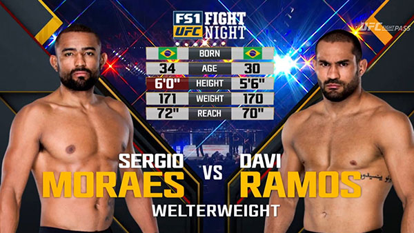 Sergio Moraes contre Davi Ramos