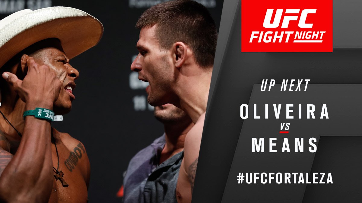 Alex Oliveira contre Tim Means