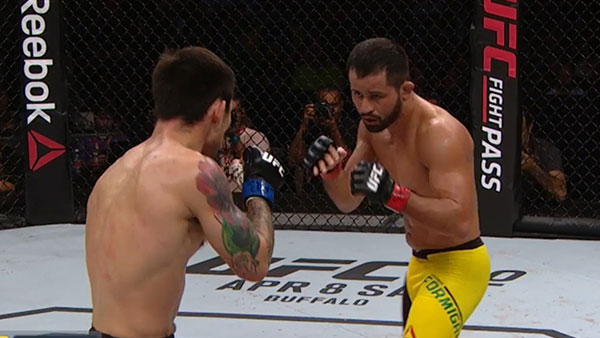 Jussier da Silva contre Ray Borg