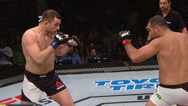 Mauricio Rua contre Gian Villante