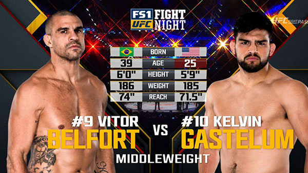 Vitor Belfort contre Kelvin Gastelum