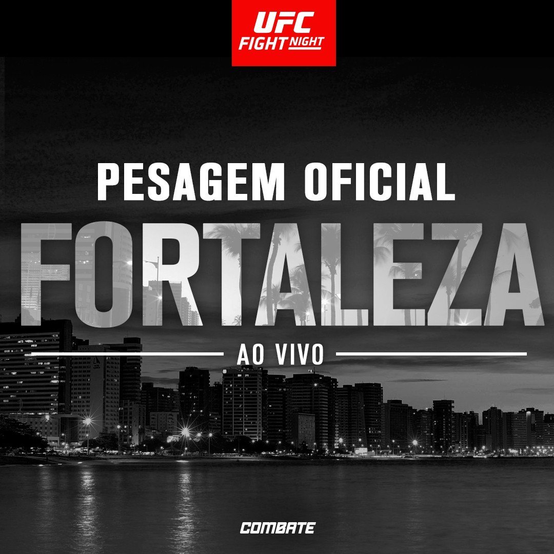 Poster/affiche UFC Fight Night 106 - Fortaleza