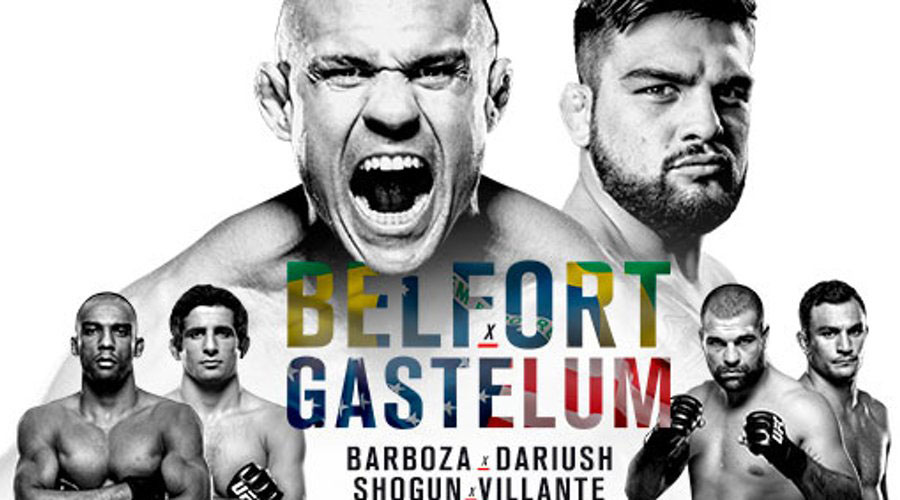 Poster/affiche UFC Fight Night 106 - Fortaleza