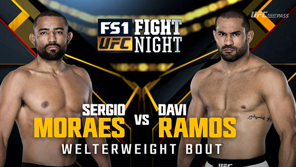 Sergio Moraes contre Davi Ramos