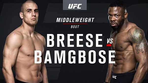 Tom Breese contre Oluwale Bamgbose