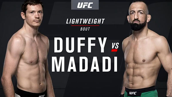 Joseph Duffy contre Reza Madadi