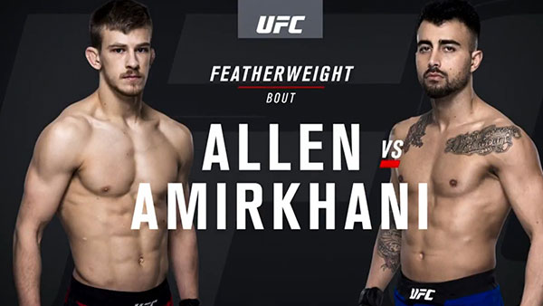 Arnold Allen contre Makwan Amirkhani