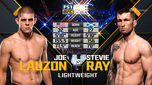 Joe Lauzon contre Steven Ray