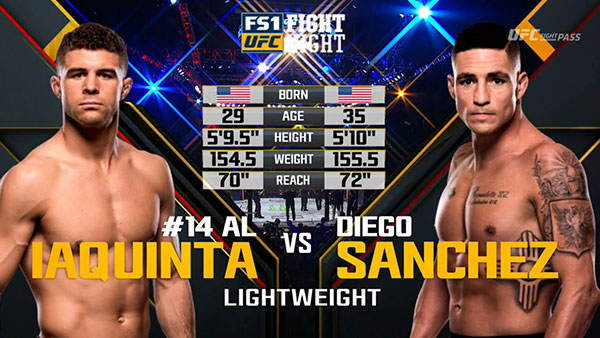 Al Iaquinta contre Diego Sanchez