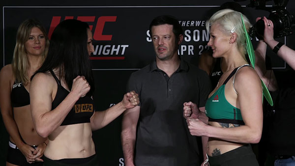 Alexis Davis contre Cindy Dandois