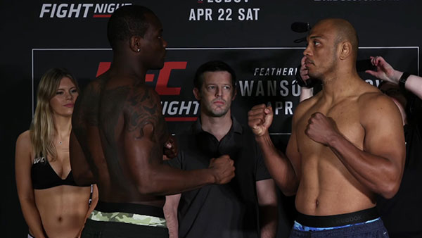 Ovince St. Preux contre Marcos Rogerio de Lima