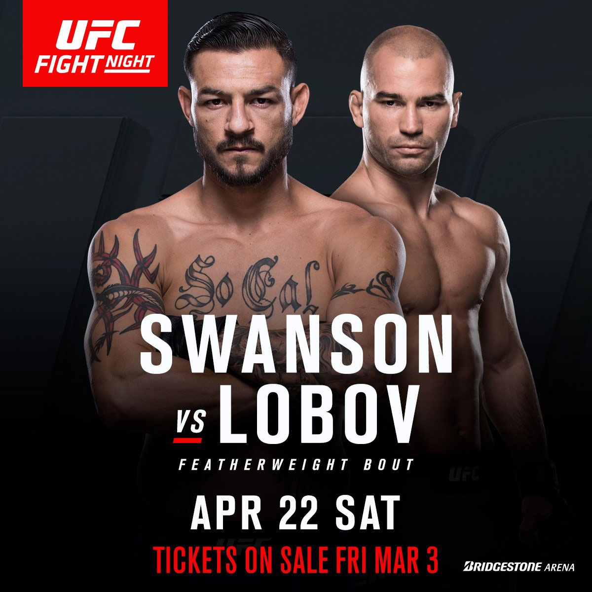 Poster/affiche UFC Fight Night 108 - Nashville