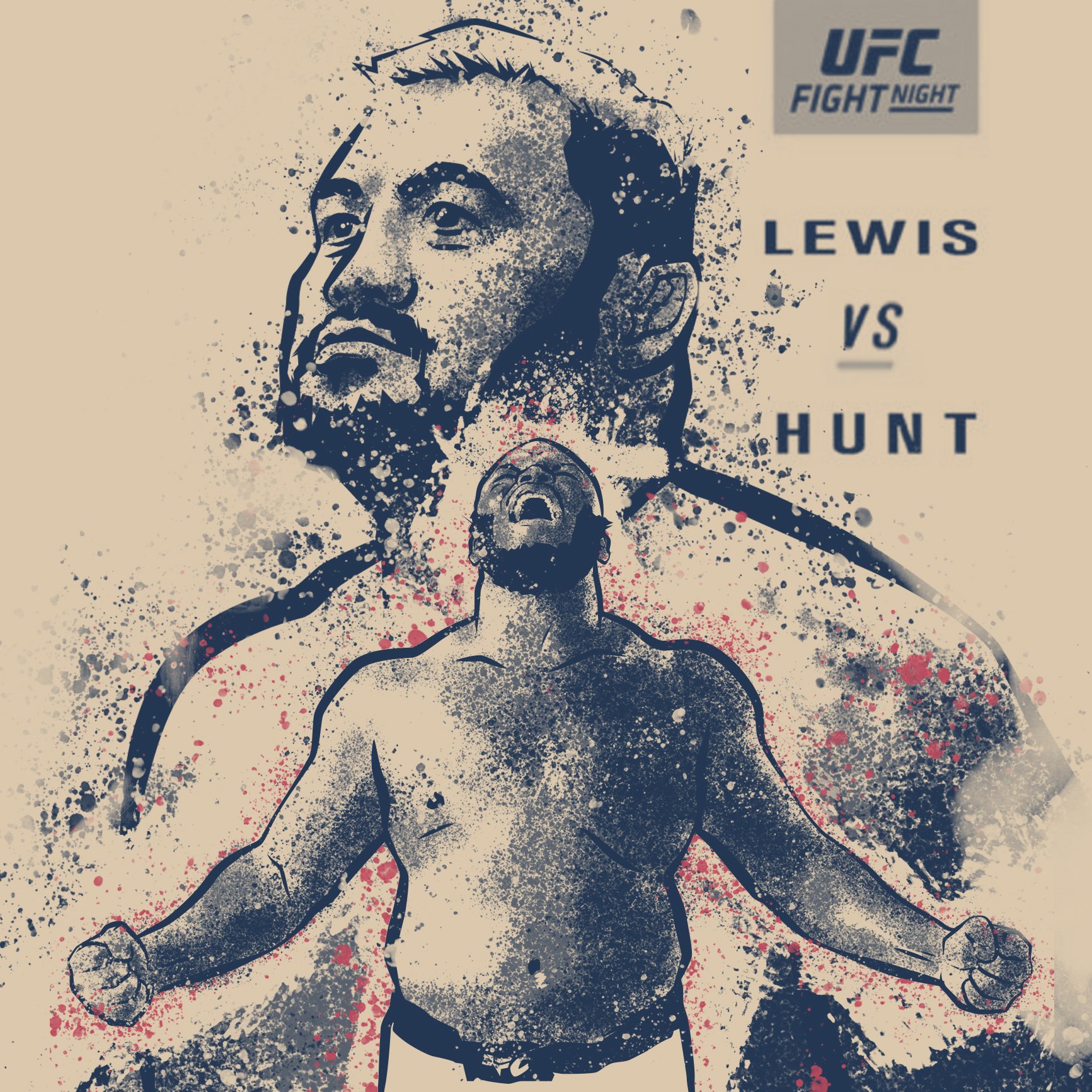 Poster/affiche UFC Fight Night 110- Auckland