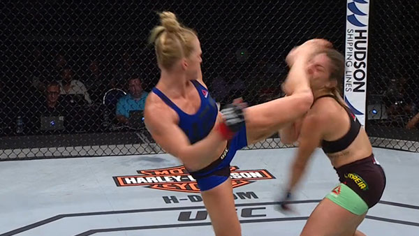 Holly Holm contre Bethe Correia