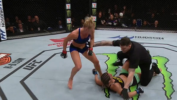 Holly Holm contre Bethe Correia