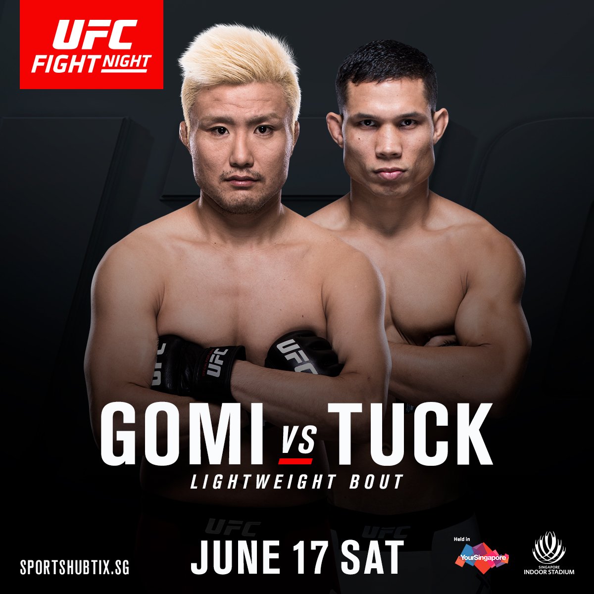 Poster/affiche UFC Fight Night 111 - Singapoure