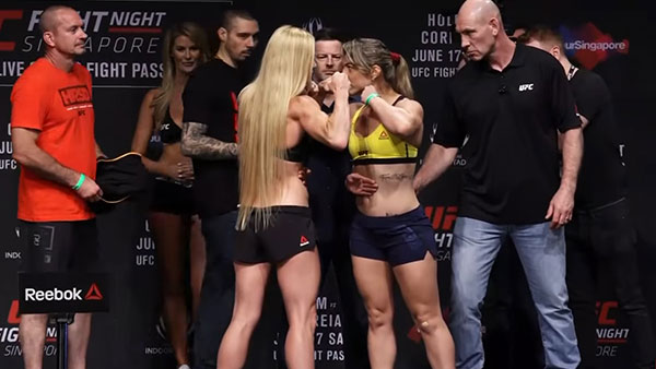 Holly Holm contre Bethe Correia