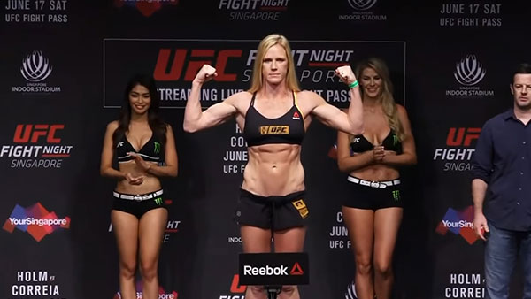 Holly Holm contre Bethe Correia