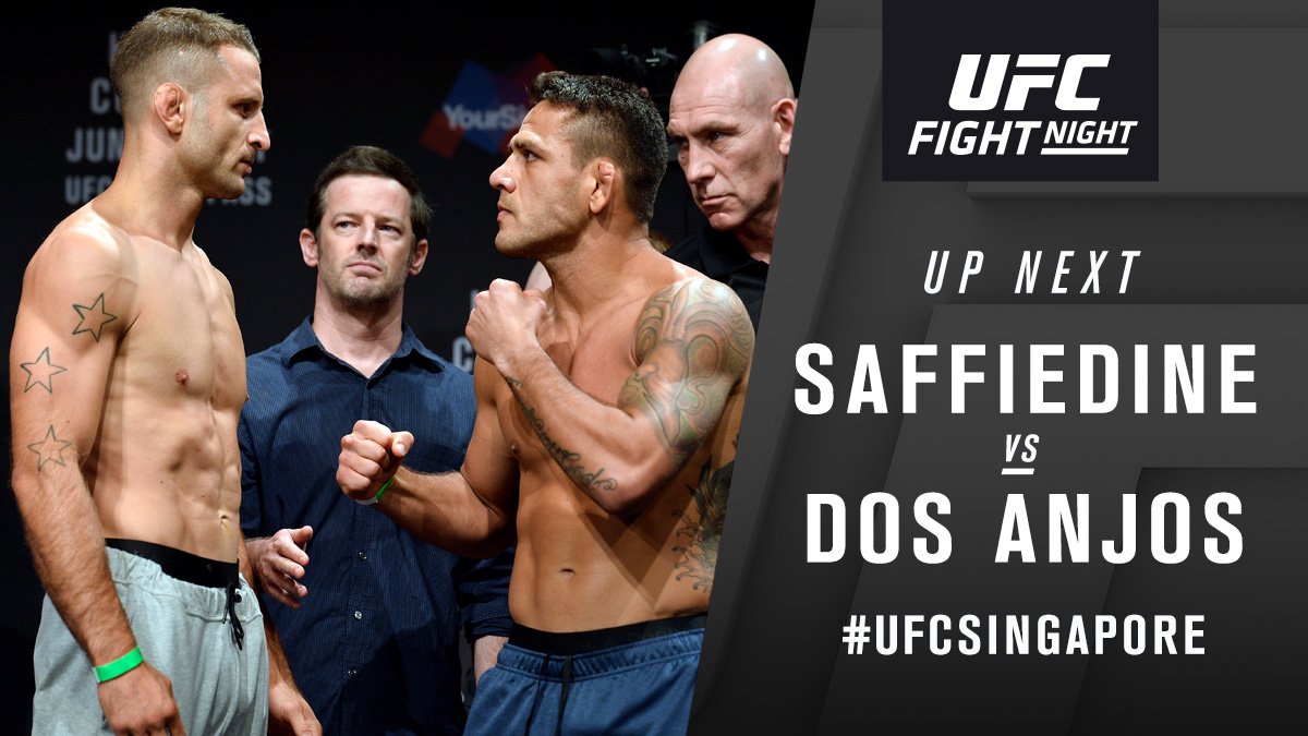 Rafael dos Anjos contre Tarec Saffiedine