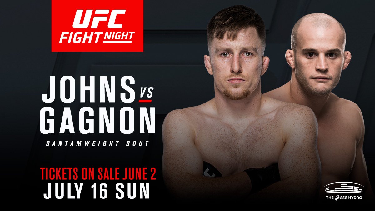 Poster/affiche UFC Fight Night 113 - Glasgow