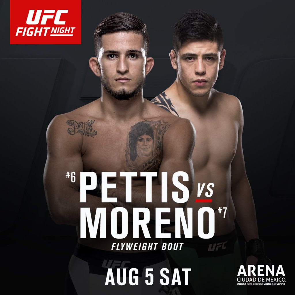 Poster/affiche UFC Fight Night 114 - Mexico City