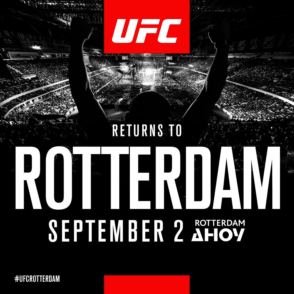 Poster/affiche UFC Fight Night 115- Rotterdam