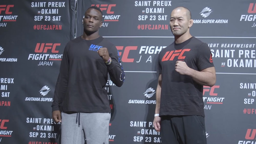 Ovince St. Preux contre Yushin Okami