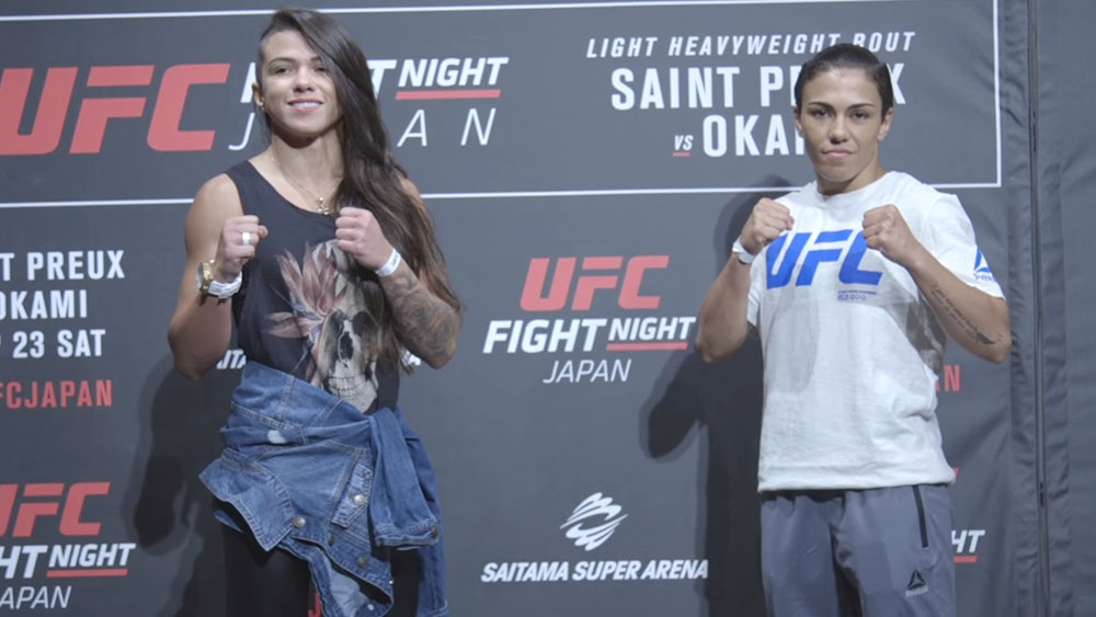 Claudia Gadelha contre Jessica Andrade