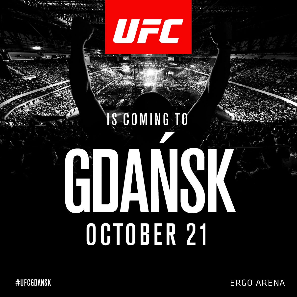 Poster/affiche UFC Gdansk 