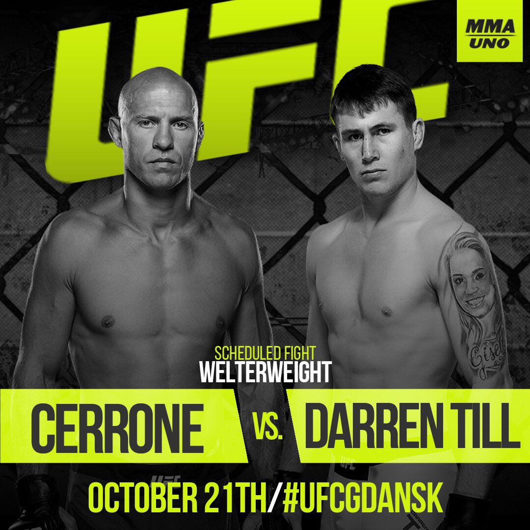 Poster/affiche UFC Gdansk 