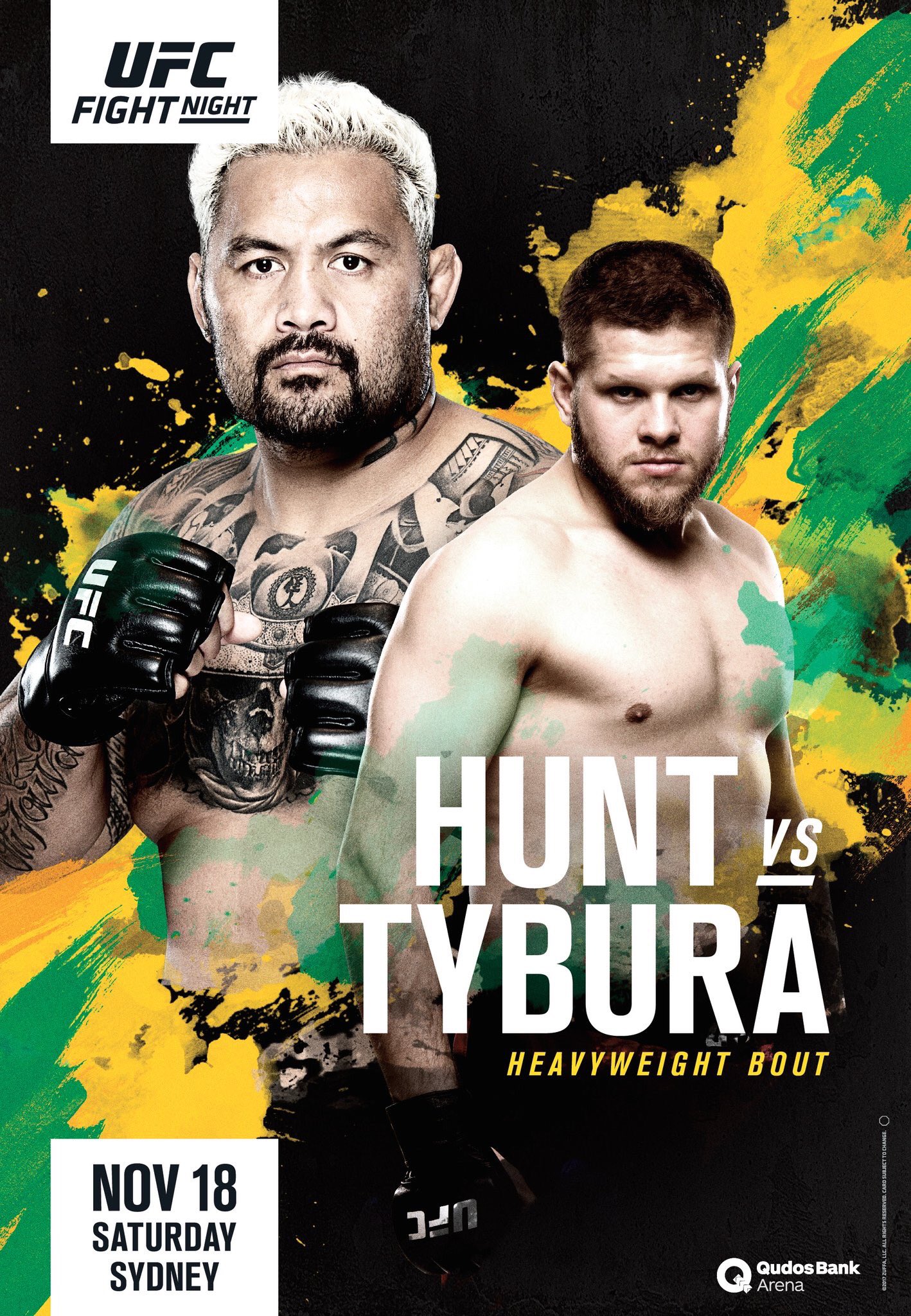 Poster/affiche UFC Sydney