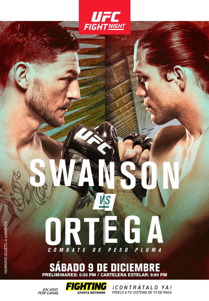 Poster/affiche UFC Fresno