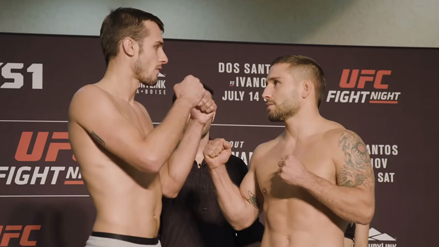 Myles Jury contre Chad Mendes