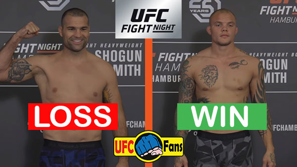 Mauricio Rua contre Anthony Smith