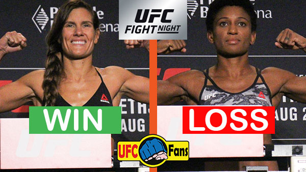 Cortney Casey contre Angela Hill