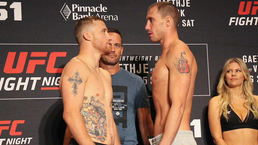 UFC Fight Night135 - Justin Gaethje contre James Vick