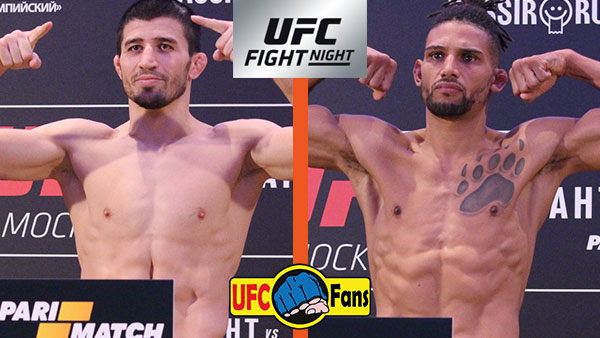 Rustam Khabilov contre Kajan Johnson