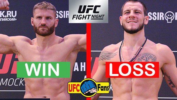 UFC Fight Night 136 - Jan Blachowicz contre Nikita Krylov