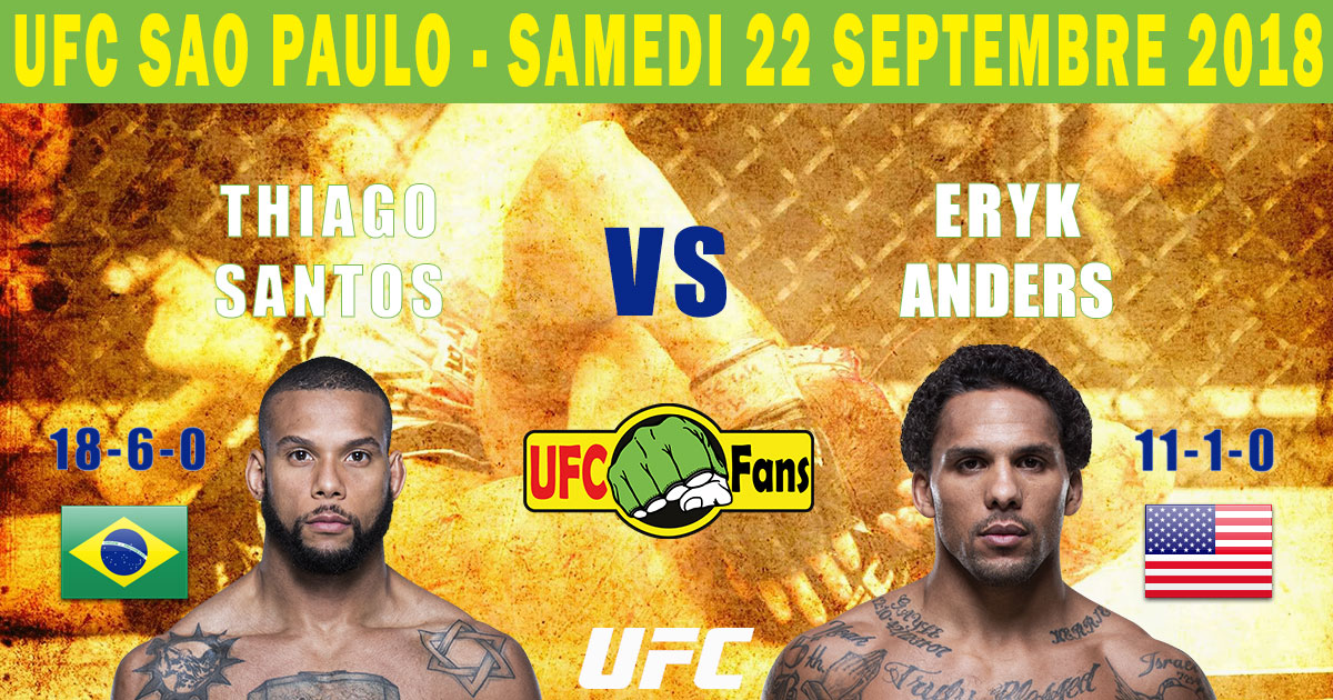 Poster/affiche UFC Sao Paulo