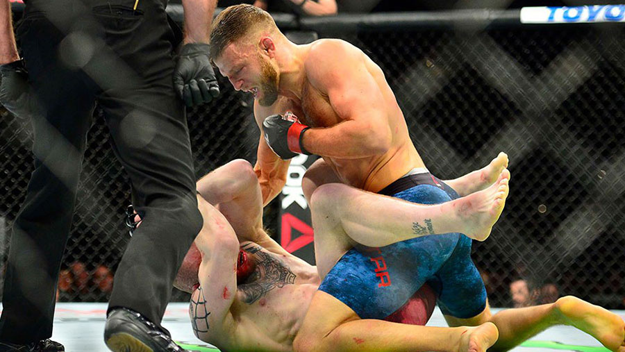 Calvin Kattar contre Chris Fishgold